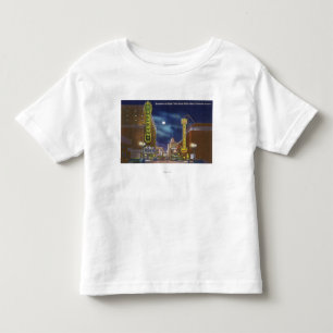 Ansicht von Broadway nachts Kleinkind T-shirt