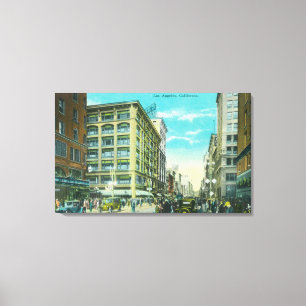 Ansicht von Broadway und von 7. Ecke Leinwanddruck