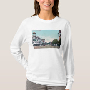 Ansicht von BroadwayChico, CA T-Shirt
