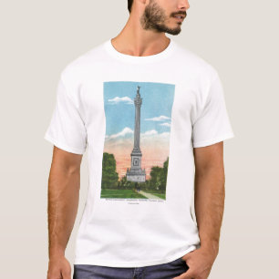 Ansicht von Brocks Monument T-Shirt