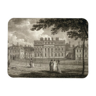 Ansicht von Buckingham Haus, graviert von W. Magnet