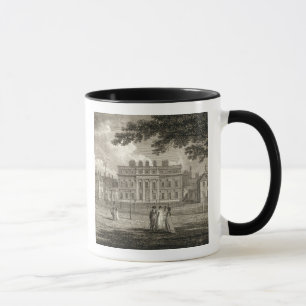 Ansicht von Buckingham Haus, graviert von W. Tasse