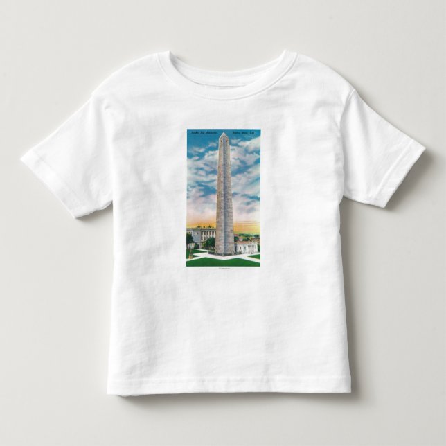 Ansicht von Bunker Hill-Monument Kleinkind T-shirt (Vorderseite)