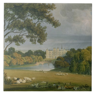 Ansicht von Burghley Haus, Sitz des Marquises von Fliese
