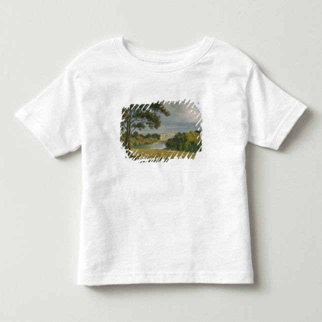 Ansicht von Burghley Haus, Sitz des Marquises von Kleinkind T-shirt (Vorderseite)