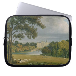 Ansicht von Burghley Haus, Sitz des Marquises von Laptopschutzhülle