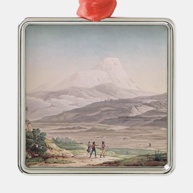 Ansicht von Cajambe Silbernes Ornament (Vorne)