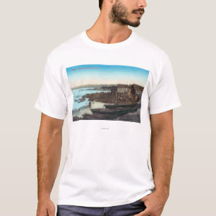 Ansicht von ChinatownPacific Waldung, CA T-Shirt