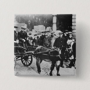 Ansicht von Covent Garten Market, 1900 Button