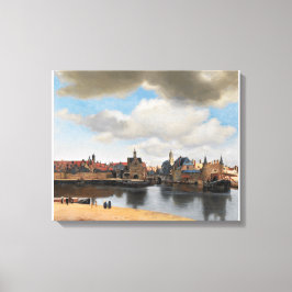 Ansicht von Delft Vermeer Leinwanddruck