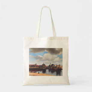 Ansicht von Delft von Johannes Vermeer Tragetasche