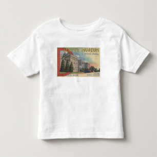 Ansicht von Denver-Museum der Naturgeschichte Kleinkind T-shirt