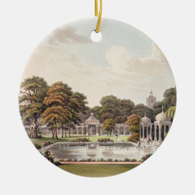 Ansicht von der Haube, Brighton-Pavillon, vorbei Keramik Ornament (Vorne)