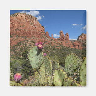 Ansicht von DoppelButtes Sedona, Arizona Magnet