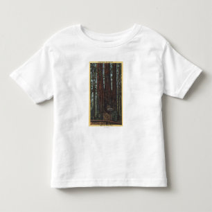 Ansicht von "drei Umgangsformen" am großen Kleinkind T-shirt
