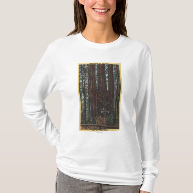 Ansicht von "drei Umgangsformen" am großen T-Shirt (Vorderseite)