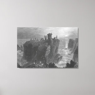 Ansicht von Dunottar Schloss, nahe Stonehaven Leinwanddruck