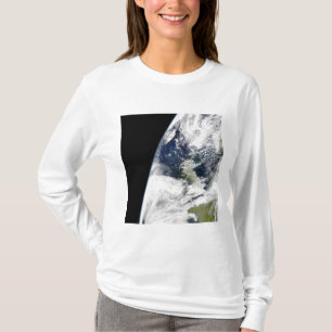 Ansicht von Erde vom Raum T-Shirt