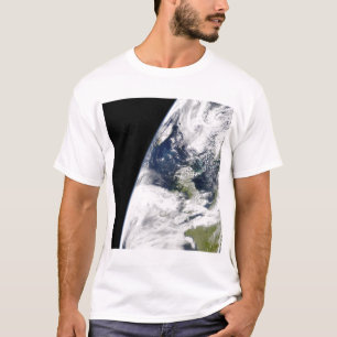 Ansicht von Erde vom Raum T-Shirt