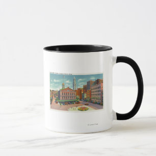 Ansicht von Faneuil Hall, die Wiege der Freiheit Tasse