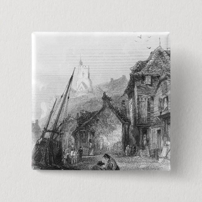Ansicht von Folkestone Button (Vorderseite)