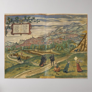 Ansicht von Granada Poster