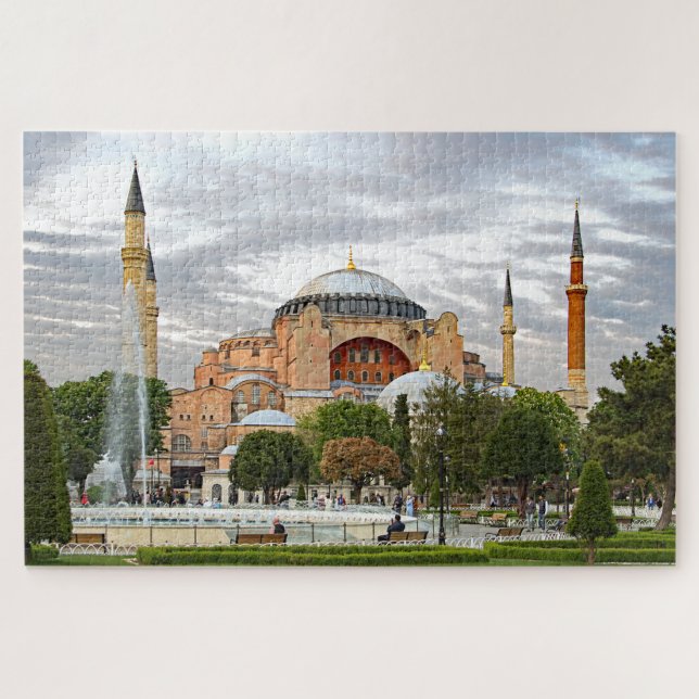 Ansicht von Hagia Sophia. (Hagia Sophia Museum). (Horizontal)
