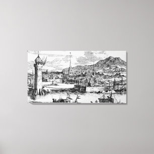 Ansicht von Havana Leinwanddruck