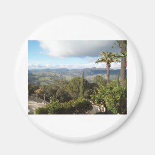 Ansicht von Hearst Schloss Magnet