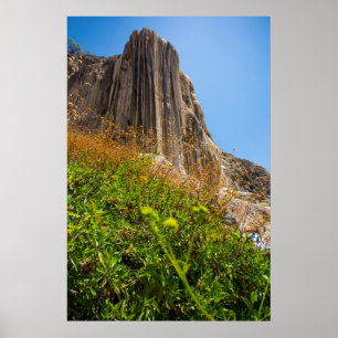 Ansicht von Hierve ELAgua, Oaxaca, Mexiko Poster