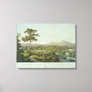 Ansicht von Jena von Rasenhuehlberg, c.1810 Leinwanddruck