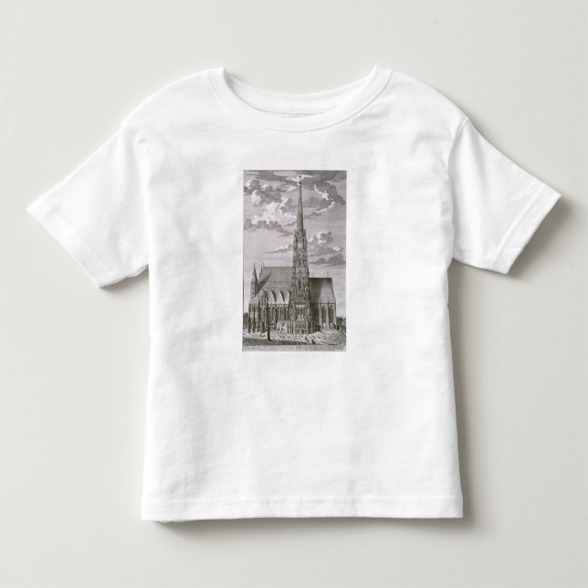 Ansicht von Kathedrale St. Stephan Kleinkind T-shirt (Vorderseite)