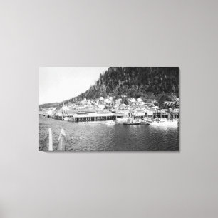 Ansicht von Ketchikan, Leinwanddruck