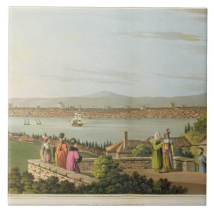 Ansicht von Konstantinopele, überziehen 1 'von de Fliese