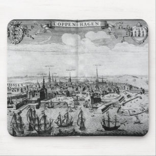 Ansicht von Kopenhagen Mousepad
