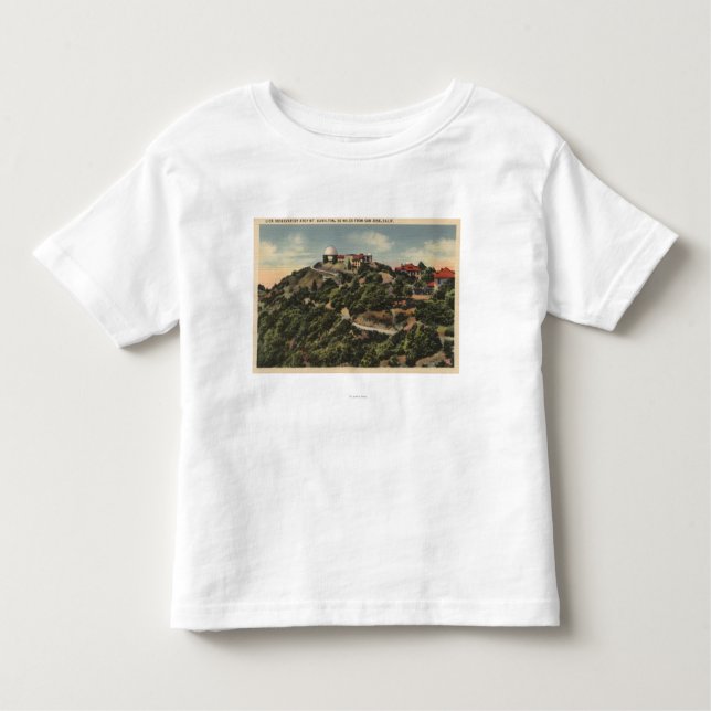 Ansicht von lecken Observatorium auf Mt. Hamilton Kleinkind T-shirt (Vorderseite)
