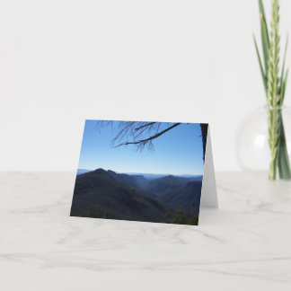 Ansicht von Linville Schlucht Karte