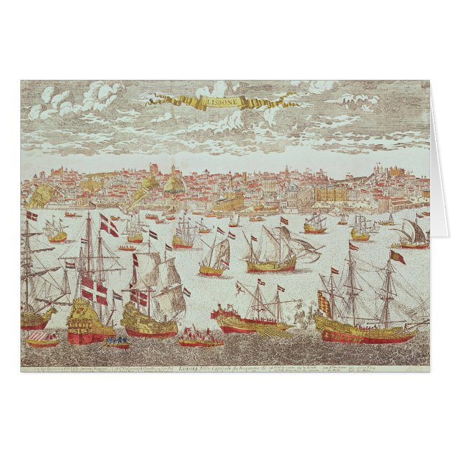 Ansicht von Lissabon (Vorderseite (Horizontal))