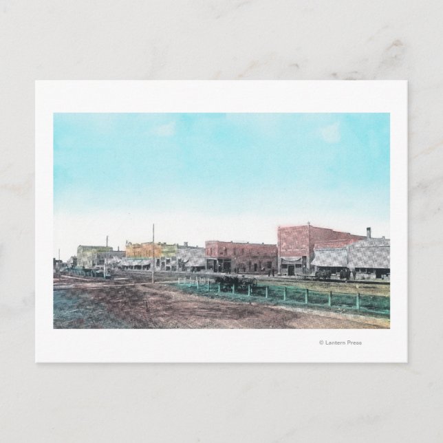 Ansicht von Main StreetBlackfoot, ID Postkarte (Vorderseite)