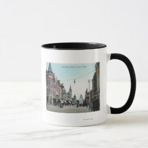 Ansicht von Mariposa StreetFresno, CA Tasse
