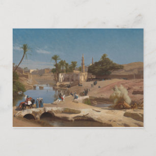 Ansicht von Medinet EL-Fayoum Postkarte