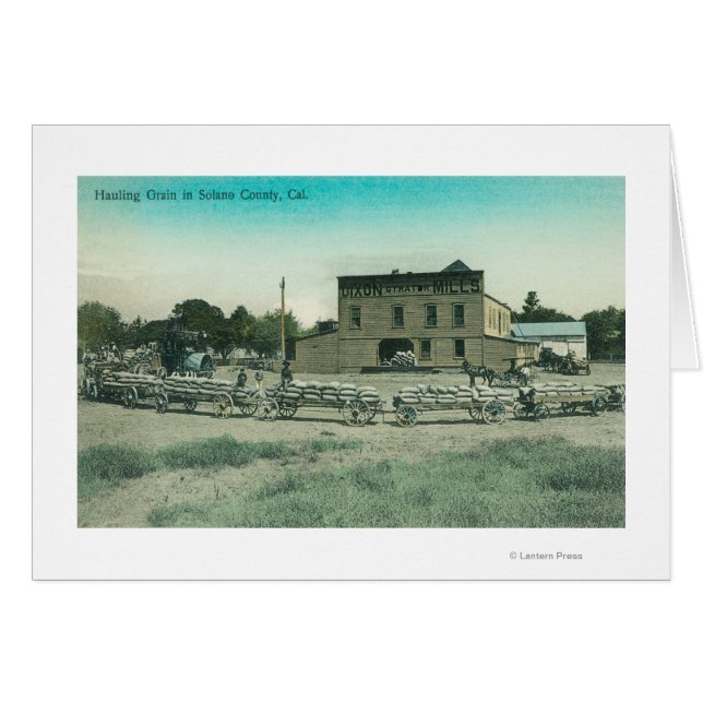 Ansicht von Millers Hauling Grain to Mill (Vorderseite (Horizontal))