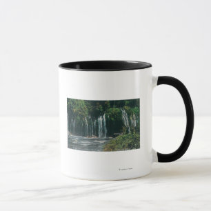 Ansicht von Mossbrae FallsShasta Frühlingen, CA Tasse