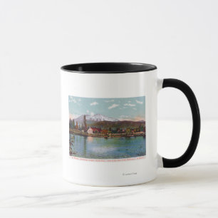 Ansicht von Mt. Shasta vom Fisch-Brutplatz Tasse