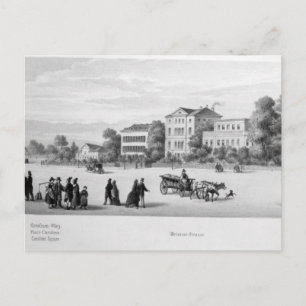 Ansicht von München, 1869 Postkarte