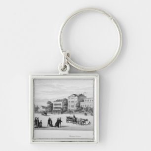 Ansicht von München, 1869 Schlüsselanhänger