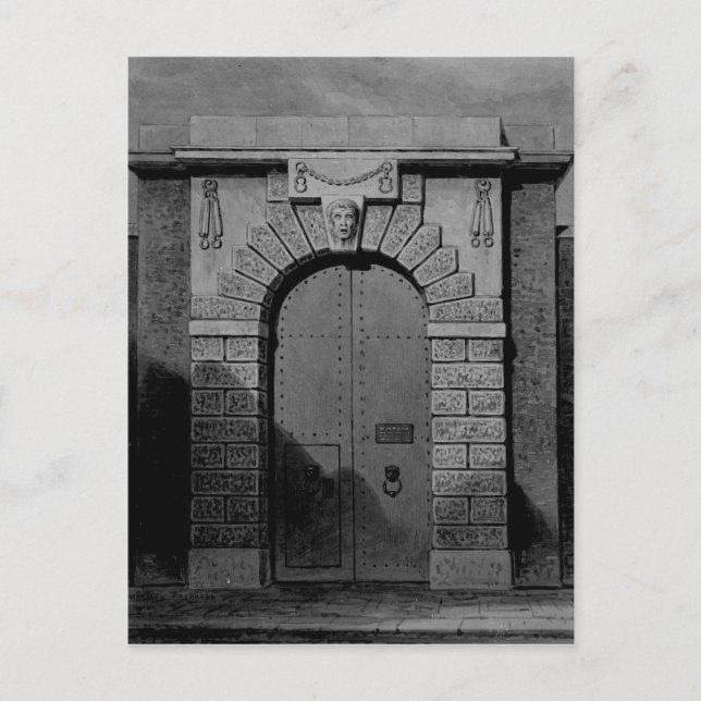 Ansicht von Newgate Postkarte (Vorderseite)