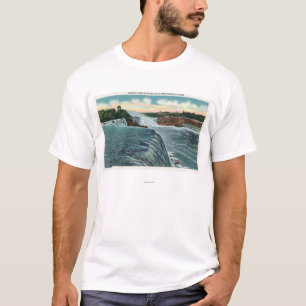 Ansicht von Niagara Falls vom Aussicht-Punkt T-Shirt