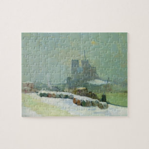 Ansicht von Notre Dame, 1894 (Öl auf Leinwand)