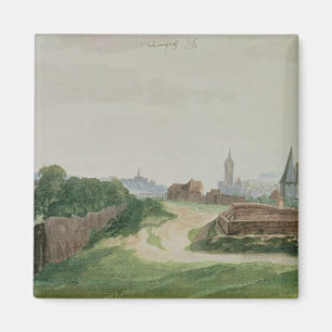 Ansicht von Nürnberg, 1496-97 Magnet